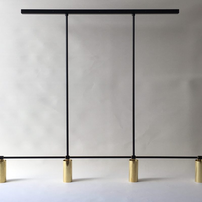 Lampara techo Biombo ng focos laton scaled