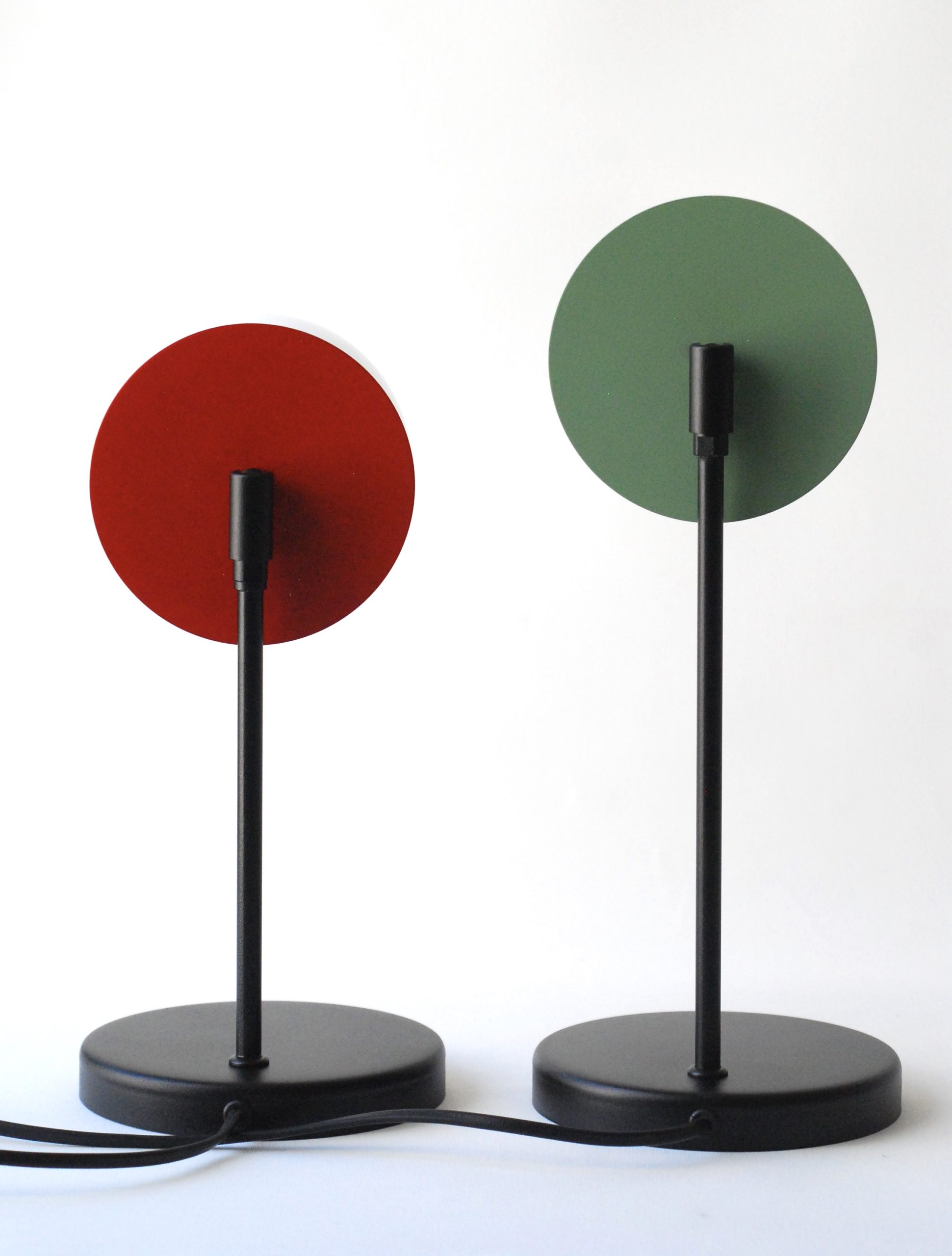 Lamparas mesa Tulipan ng dico rojo y verde scaled